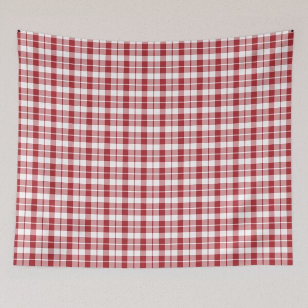 Item preview, Retro Red and White Plaid Pattern designed and sold by Artistestella.