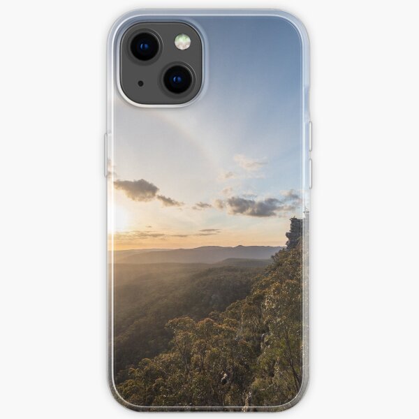 22 Degree Halo, at Reed Lookout, Grampians Ranges iPhone Soft Case