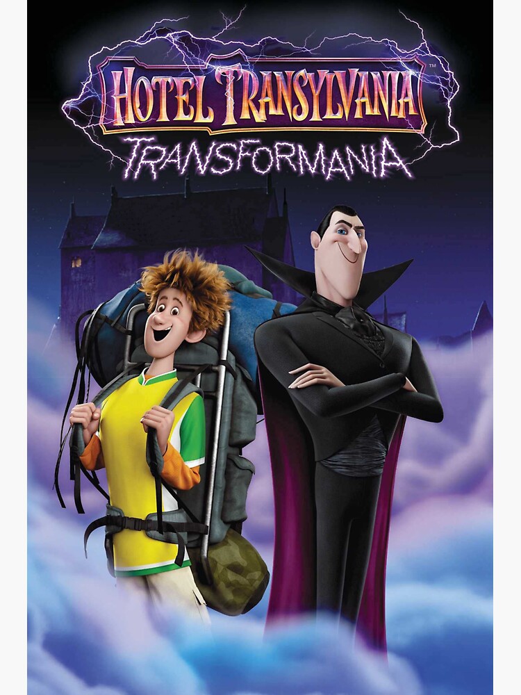 Pegatina Hotel Transilvania Transformania 4 Drácula Y Jonathan Loughran De Funny Quote 