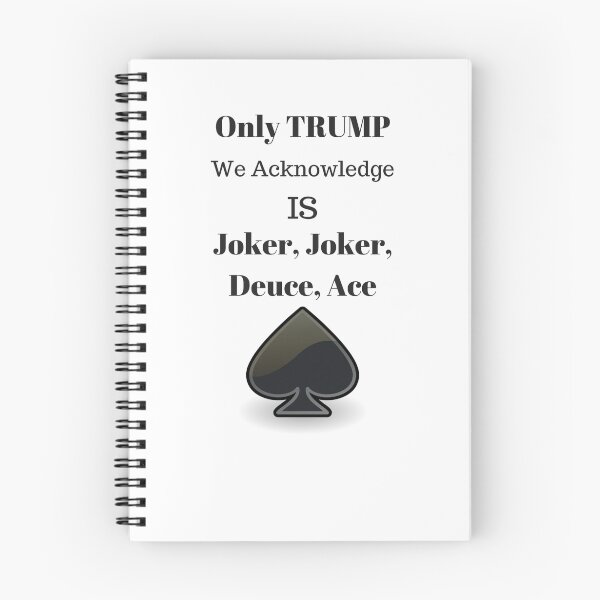 Item preview, Joker, Joker, Deuce, Ace Trumps designed and sold by Jamie Bonfiglio.