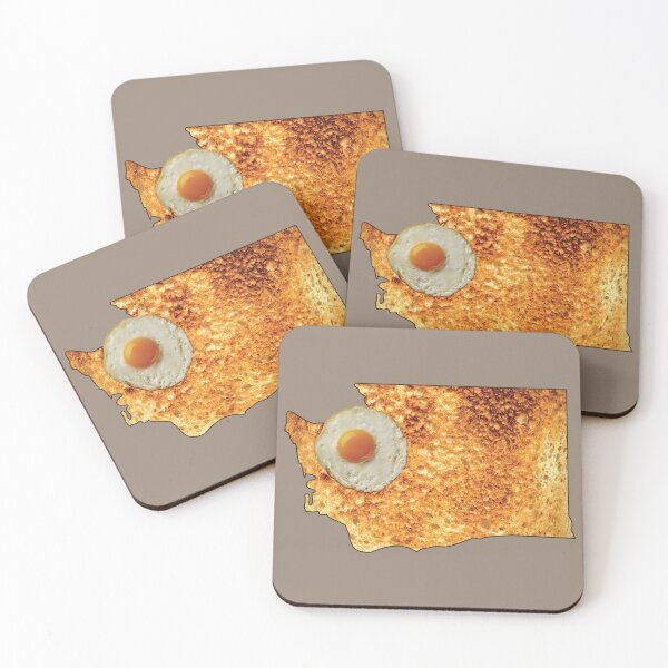 Item preview, Seattle Washington Brunch Toast and Egg designed and sold by beerhamster.
