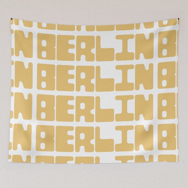 Item preview, Berlin - Cornsilk Yellow designed and sold by boxedspaper.
