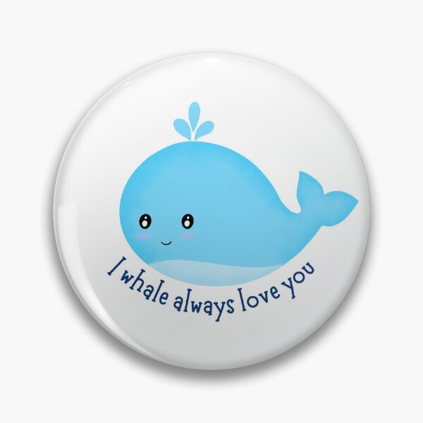 Item preview, I Whale Always Love You - Cute Kawaii Whale designed and sold by Orchyd.