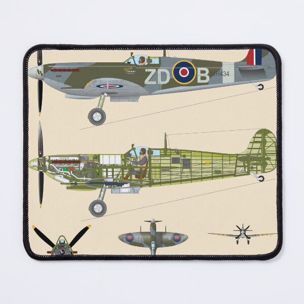 Item preview, Spitfire Cutaway designed and sold by delphicfineart.