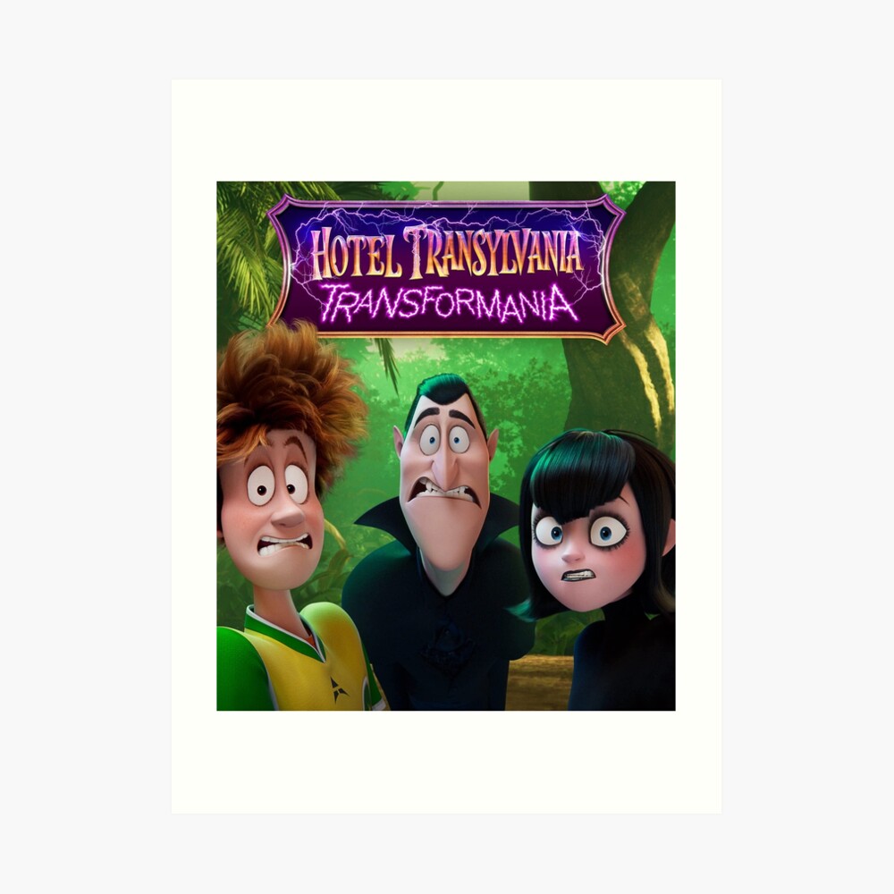 Hotel Transylvania Transformania 4 - Mavis, Dracula and Jonathan Loughran