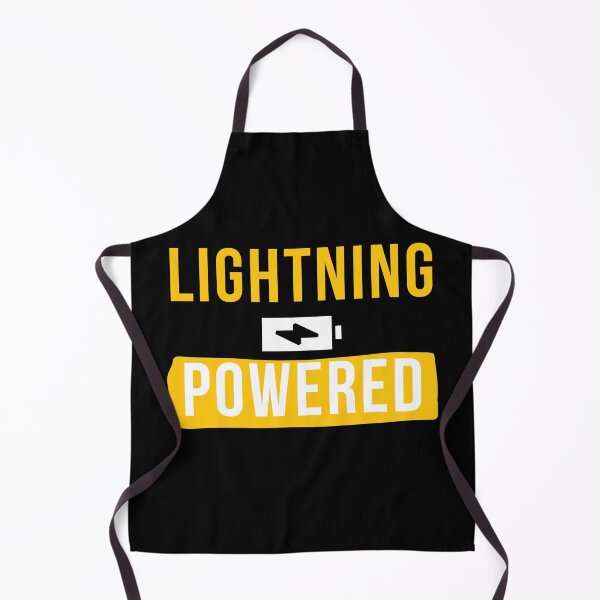 Item preview, Lightning Powered Tesla Battery Charged Fully Electric Vehicle Humor designed and sold by EllConApparel.