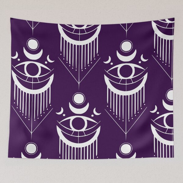 Item preview, Mikaela's Cozy Break  - All Seeing Eye with Moon & Stars - Comfy Hoodie designed and sold by TheOnlyAshta.