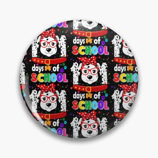 Item preview, Funny School Kid Teacher Dog Dalmation 101 Days Of School  designed and sold by AshleyGold25k2.