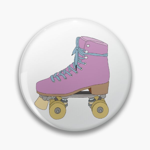 Item preview, Pink and Blue Rollerskates designed and sold by roleydesigns.