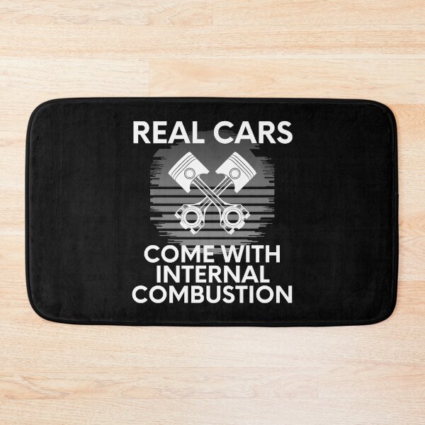 Item preview, Real Cars Come With Internal Combustion Gas Powered Save The Pistons Humor designed and sold by EllConApparel.