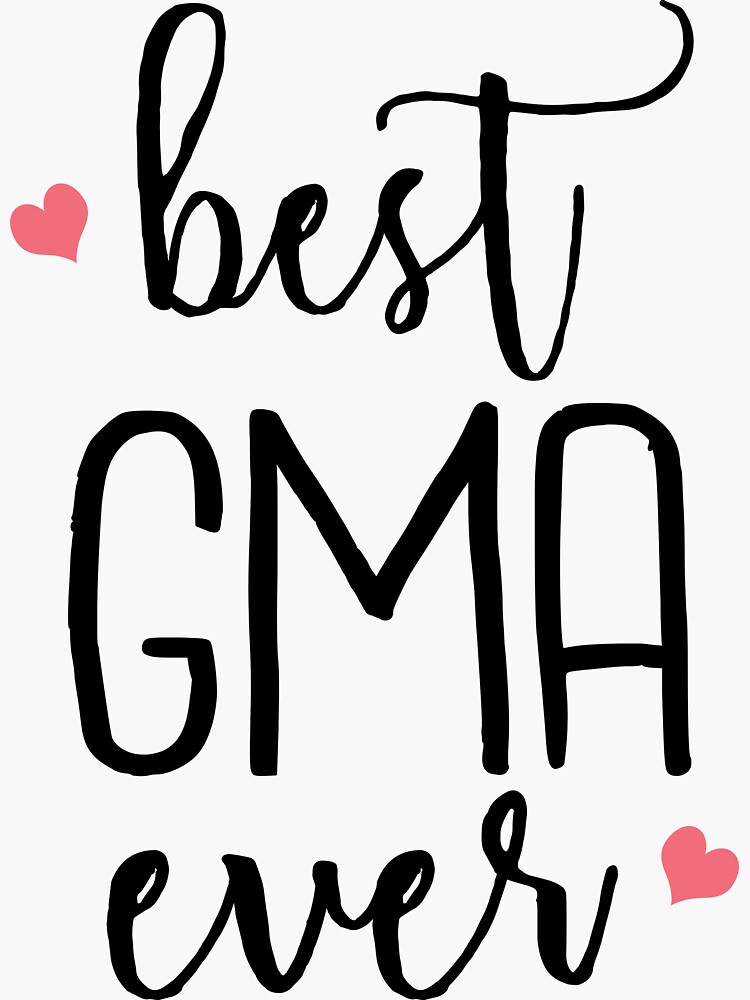 "Best Grandma Ever Best Cute Gift for Grandmothers" Sticker for Sale