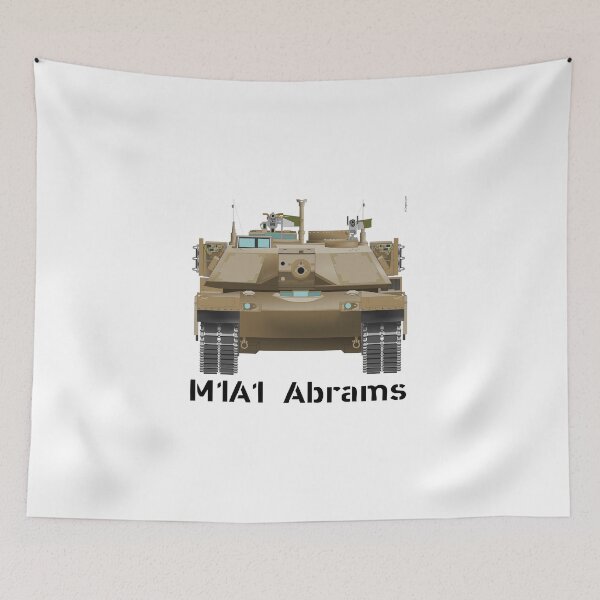 Item preview, M1A1 Abrams Front designed and sold by delphicfineart.