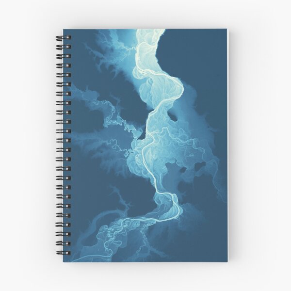Item preview, Willamette Channels 10-year Anniversary—Powder Blue designed and sold by GeoCoe.