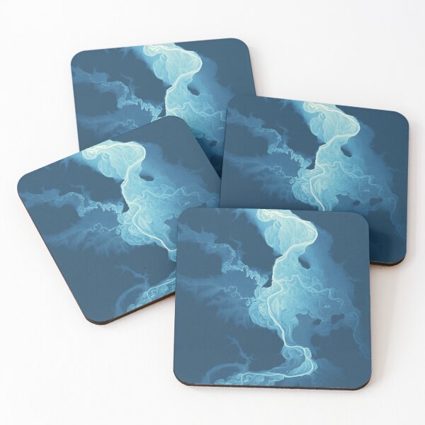 Item preview, Willamette Channels 10-year Anniversary—Powder Blue designed and sold by GeoCoe.