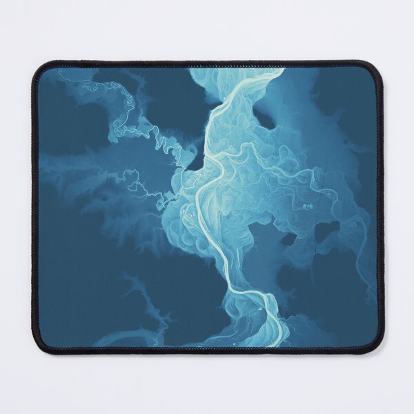 Item preview, Willamette Channels 10-year Anniversary—Powder Blue designed and sold by GeoCoe.