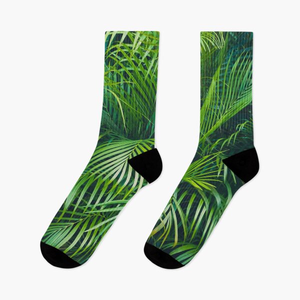 Item preview, palm tree leaves - jungle pattern, photography designed and sold by ohaniki.