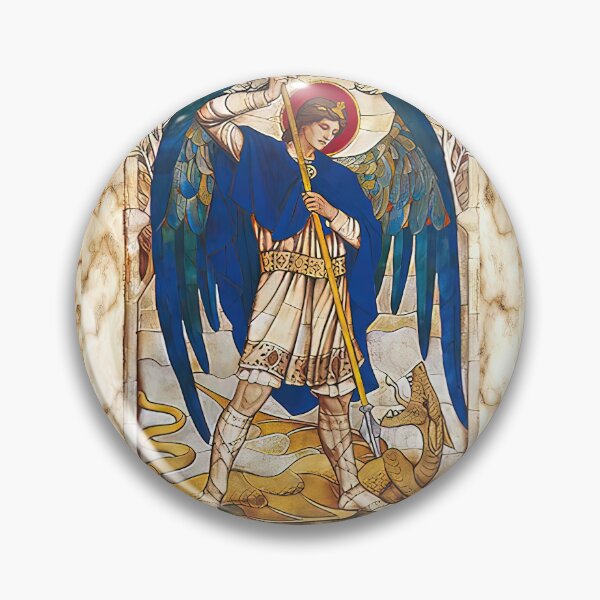 Item preview, St MIchael the Archangel Angel Saint  designed and sold by hispanicworld.