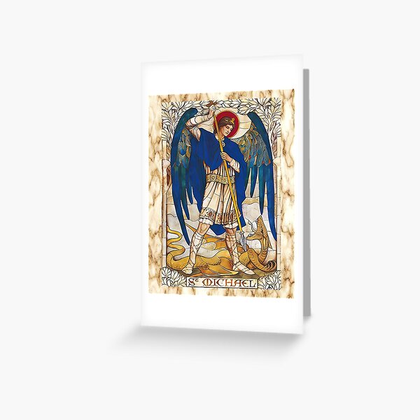 Item preview, St MIchael the Archangel Angel Saint  designed and sold by hispanicworld.