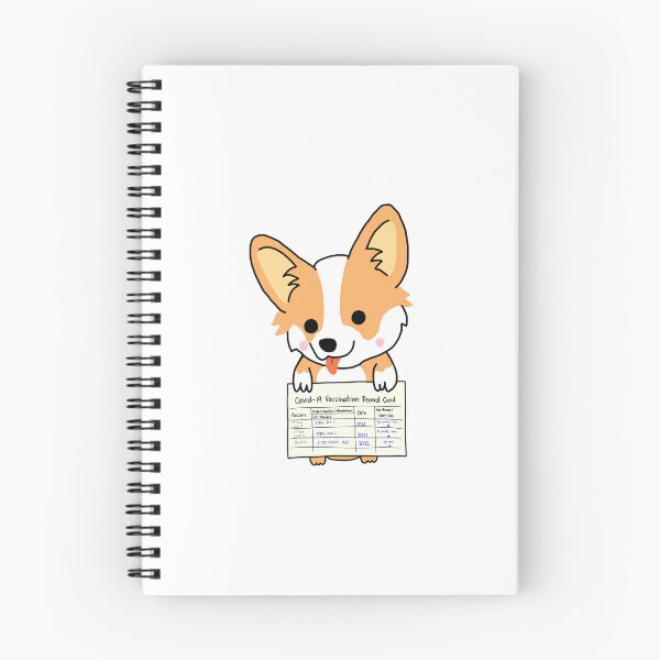 Item preview, Vaccinated corgi with booster shot 2022! designed and sold by kiminokiwi.
