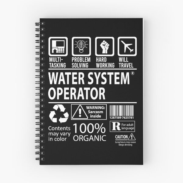 Item preview, Water System Operator T Shirt - MultiTasking Certified Job Gift Item Tee designed and sold by sabinacsnm.