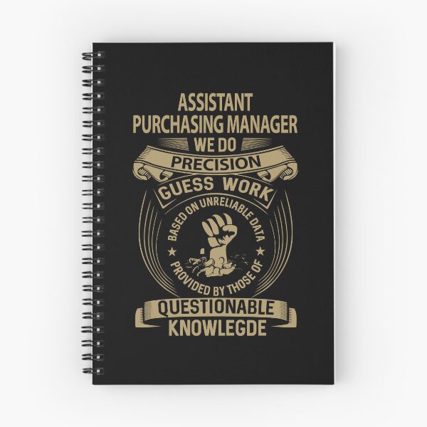 Item preview, Assistant Purchasing Manager T Shirt - We Do Precision Job Gift Item Tee designed and sold by smueller39.