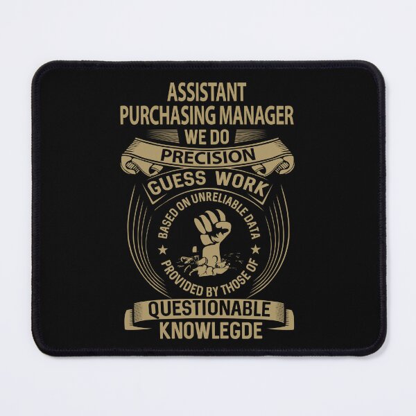 Item preview, Assistant Purchasing Manager T Shirt - We Do Precision Job Gift Item Tee designed and sold by smueller39.