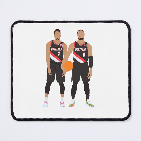 Item preview, Portland Blazers Damian Lillard & CJ McCollum designed and sold by glosha.
