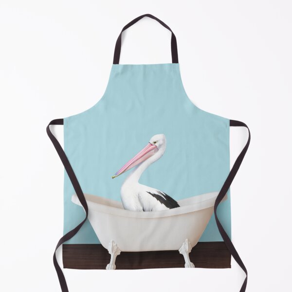 Item preview, Playing pelican in bathtub designed and sold by ESCAPZ.