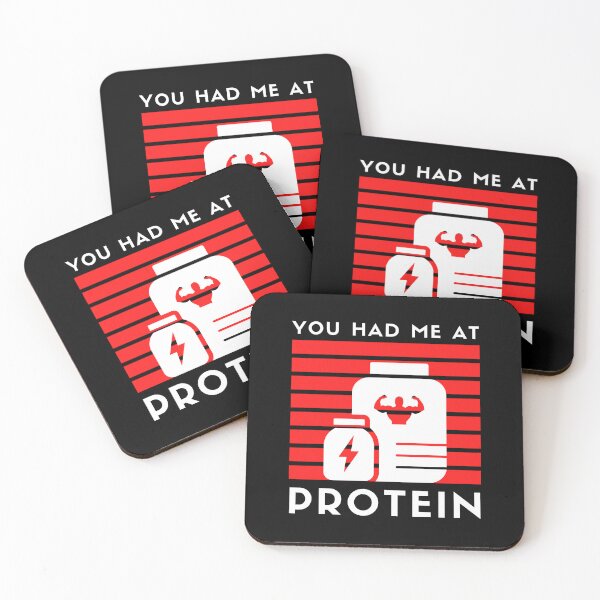 Item preview, You Had Me At Protein Powder Scoops Preworkout Funny Saying designed and sold by EllConApparel.