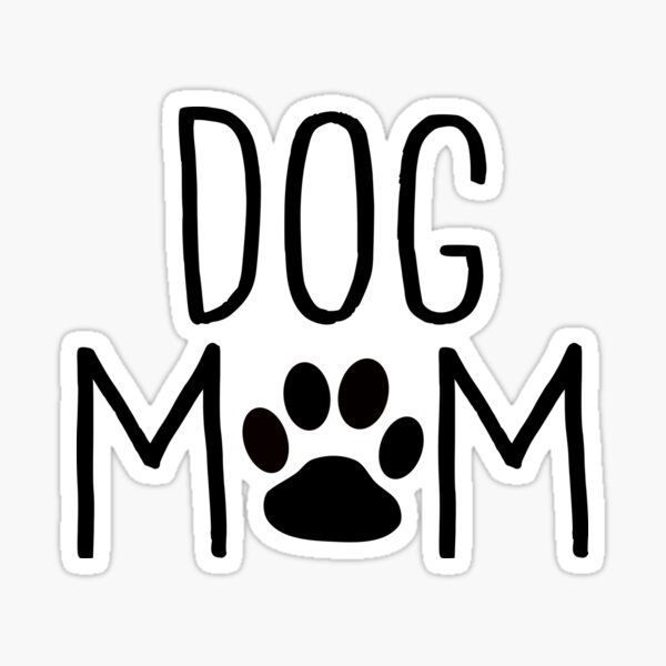 Pet Car Window Decals Best Dog Mom Ever Vinyl Decals Pet Lover Graphics  7x9-Inch Glossy White