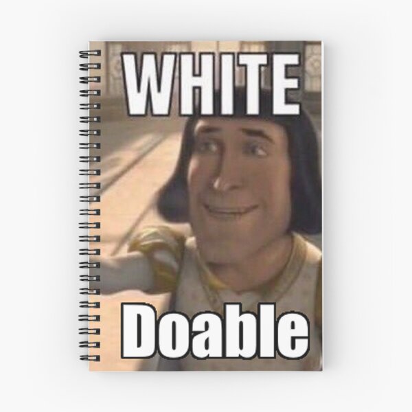Item preview, WhiteDoable designed and sold by P34NUTXD.