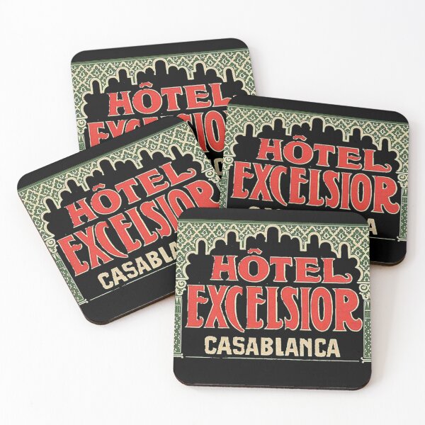 Item preview, Hotel Excelsior Casablanca designed and sold by Wearablepsa.