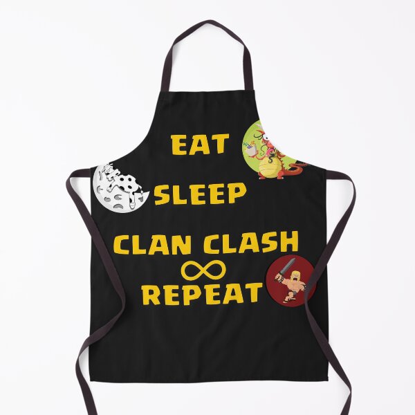 Item preview, Eat Sleep Clash Clan Repeat designed and sold by aleejah.