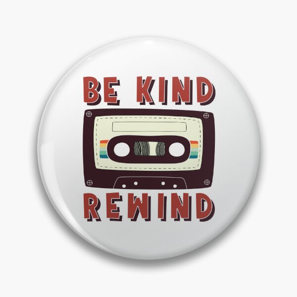 Item preview, Be Kind Rewind Cassette tape funny Retro Classic Vintage designed and sold by ShirtzTonight.