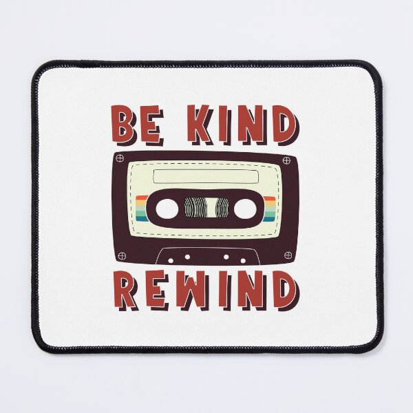 Item preview, Be Kind Rewind Cassette tape funny Retro Classic Vintage designed and sold by ShirtzTonight.