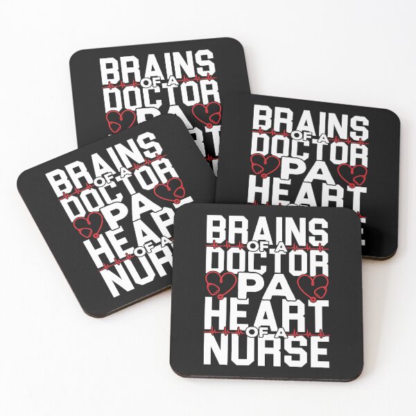 Item preview, Brains Of A Doctor PA Heart Of A Nurse Shirt, PA Shirt, Physician Shirt, Medical School Shirt, Physician Gift, Funny Physician Assistant designed and sold by aymob.
