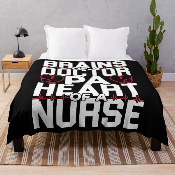 Item preview, Brains Of A Doctor PA Heart Of A Nurse Shirt, PA Shirt, Physician Shirt, Medical School Shirt, Physician Gift, Funny Physician Assistant designed and sold by aymob.