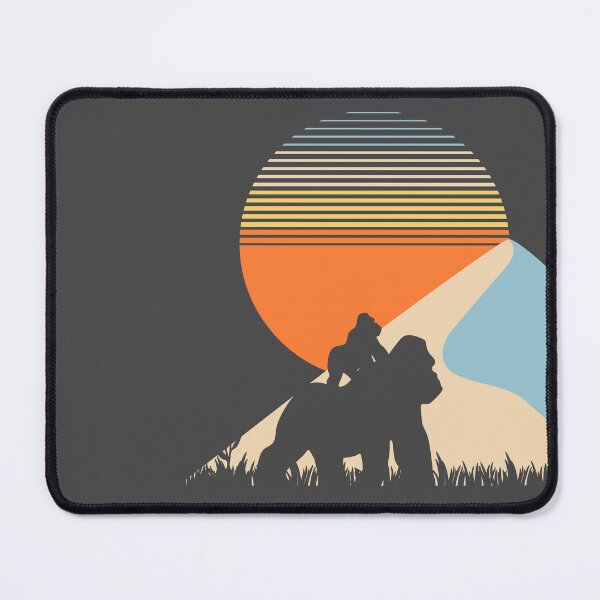 Item preview, Gorilla Sunset Retro designed and sold by mschubbybunny.