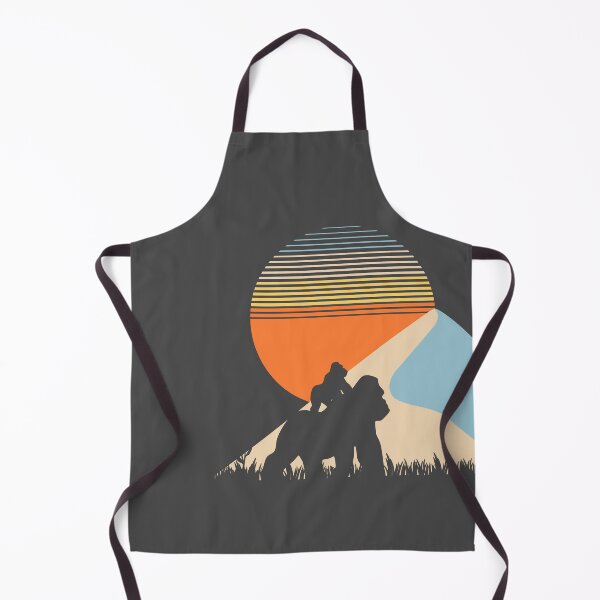 Item preview, Gorilla Sunset Retro designed and sold by mschubbybunny.