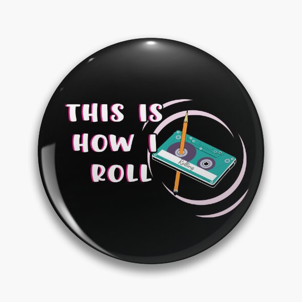 Item preview, This is How I Roll Cassette tape funny Retro designed and sold by ShirtzTonight.