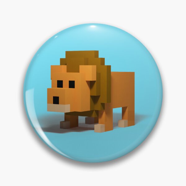 Item preview, Voxel Lion designed and sold by cove989.