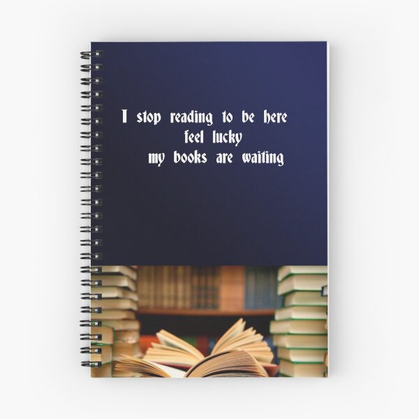 Item preview, I stop reading to be here designed and sold by Dacilfly.