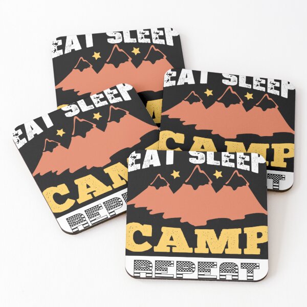 Item preview, Eat Sleep Camp Repeat  designed and sold by Keithan28.
