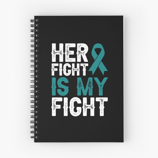 Item preview, Her Fight Is My Fight Shirt, Ovarian Cancer Shirt, Ovarian Cancer Awareness Shirt, Ovarian Cancer Survivor Shirt, Ovarian Cancer Support designed and sold by aymob.
