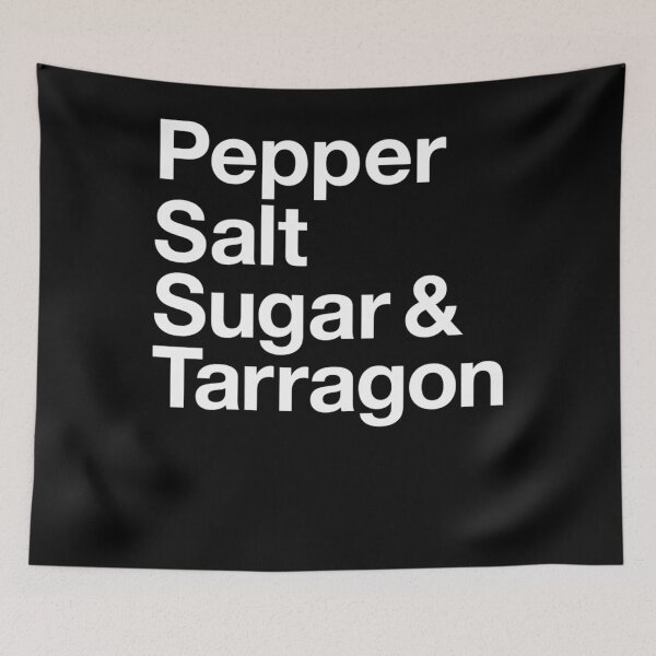 Item preview, Pepper Salt Sugar & Tarragon Classic designed and sold by jonathanchatman.