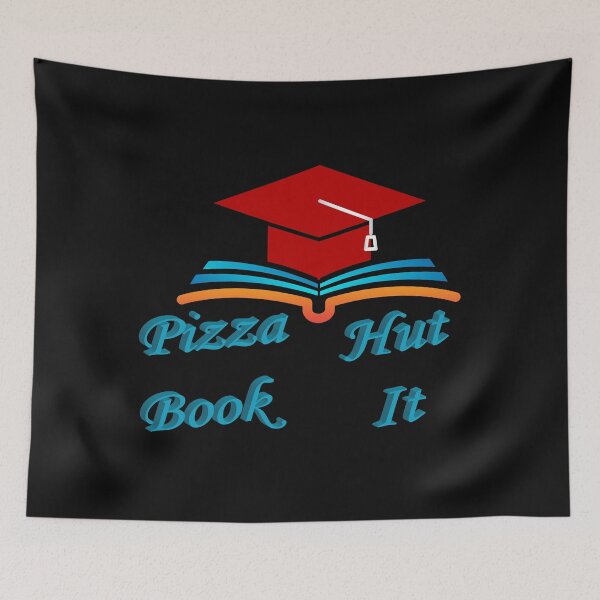 Item preview, Pizza Hut Book It - Book it! design from the 80s. Vector art, extremely clear. Enjoy! designed and sold by Deylinashop.