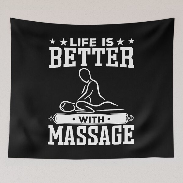 Artikelvorschau, Das Leben ist besser mit Massage-Shirt, Massage-Therapeut-Shirt, Massage-Therapie-Shirt, Massage-Shirt, Masseuse-Shirt, Spa-Shirt, Spa-Therapie entworfen und verkauft von aymob.