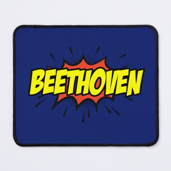 Item preview, Funny Beethoven Logo In Cartoon Style designed and sold by 2djazz.