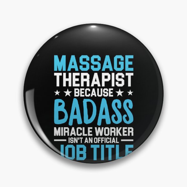 Item preview, Massage Therapist Because Badass Miracle Worker Isnt An Official Job Title Shirt, Massage Therapist Shirt, Muscle Therapy Shirt, Spa Therapy designed and sold by aymob.