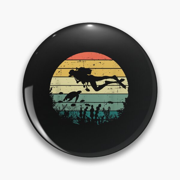 Item preview, Funny Vintage Scuba Diving Dive Diver designed and sold by AdrienDierckx.